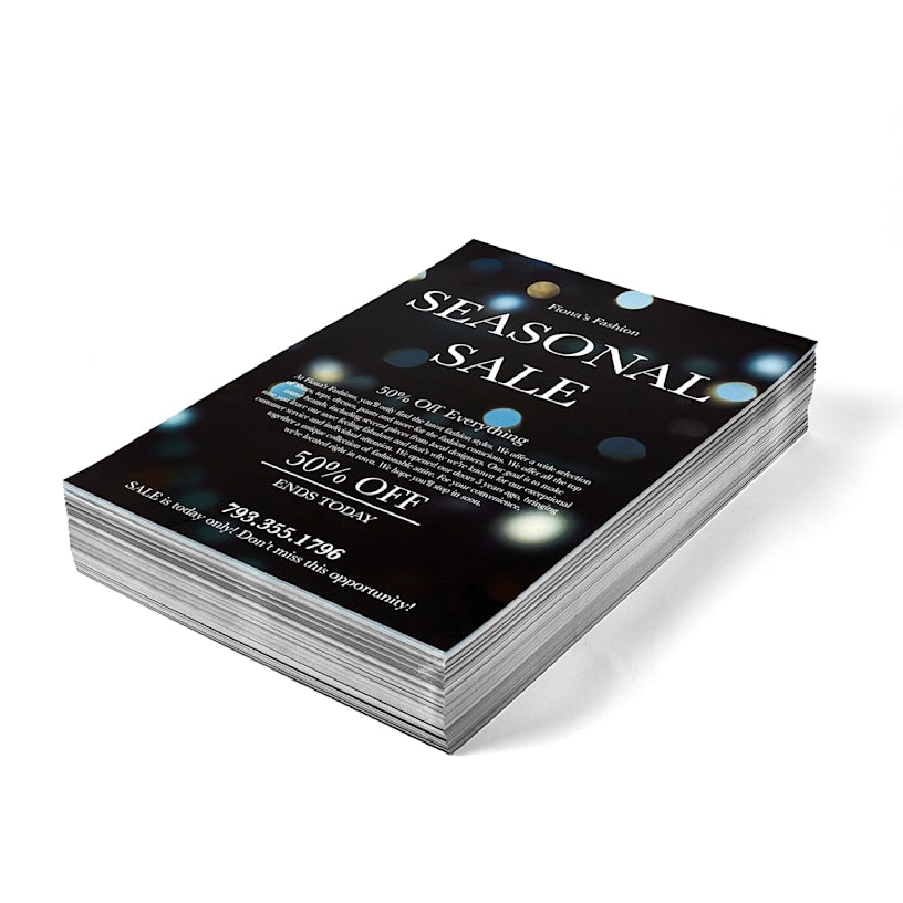 Affiches en grande quantité