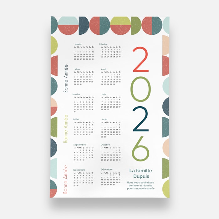 Affiches calendriers