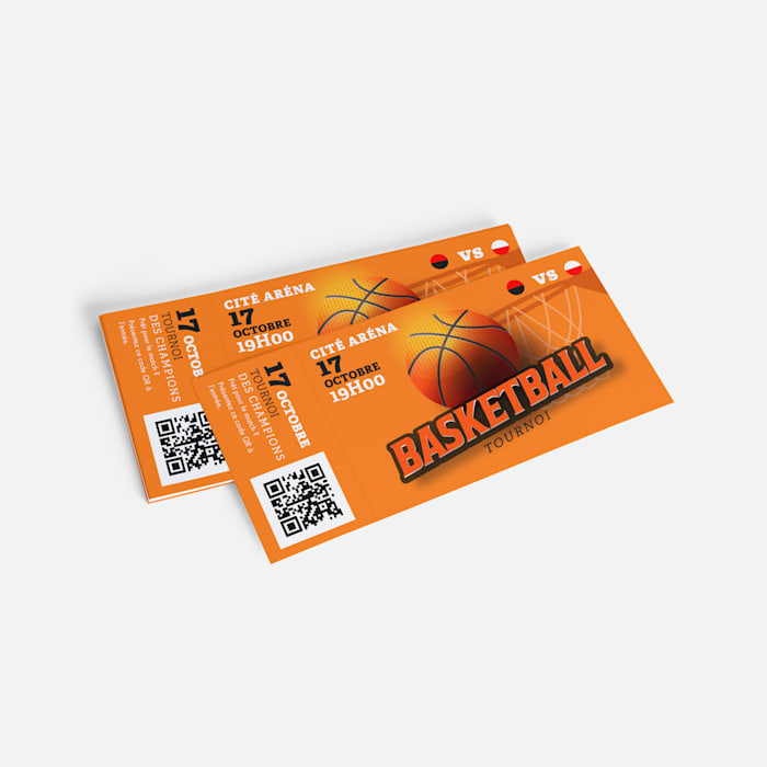 Billets personnalisés