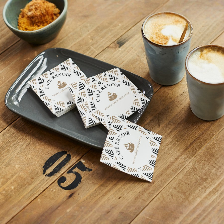 Autocollants carrés