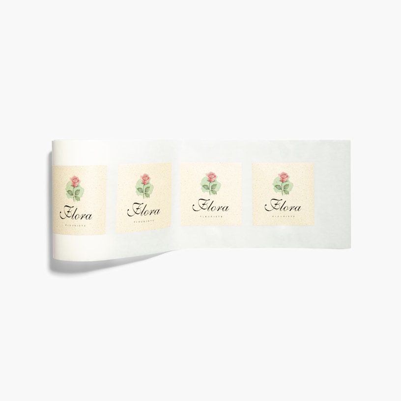 Étiquettes en papier