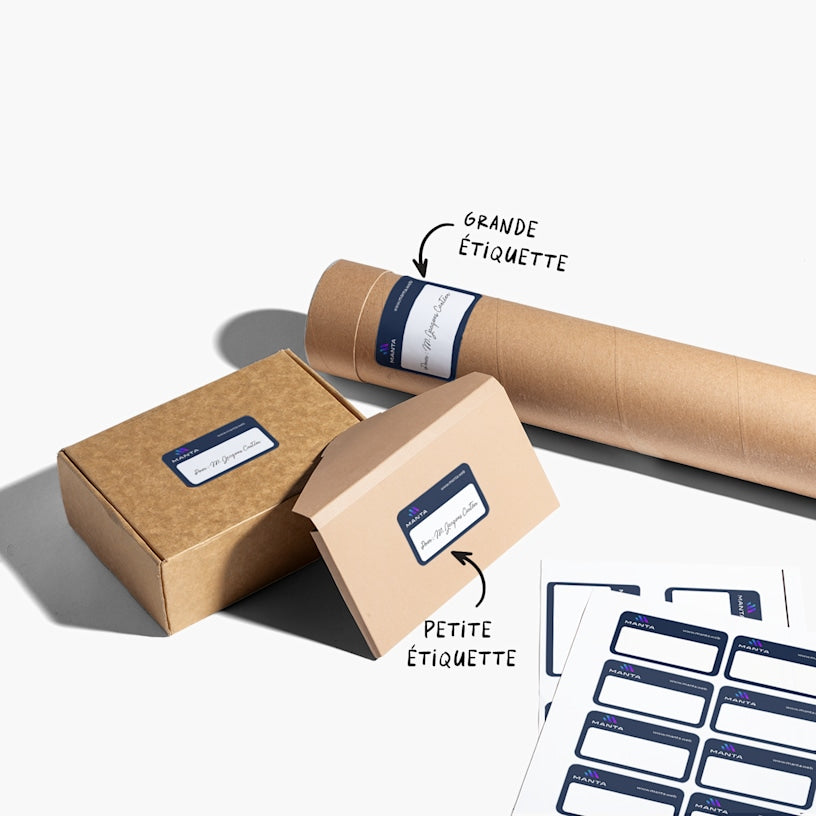 Étiquettes postales