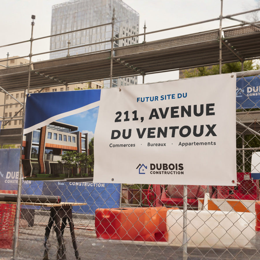 Banderoles en vinyle