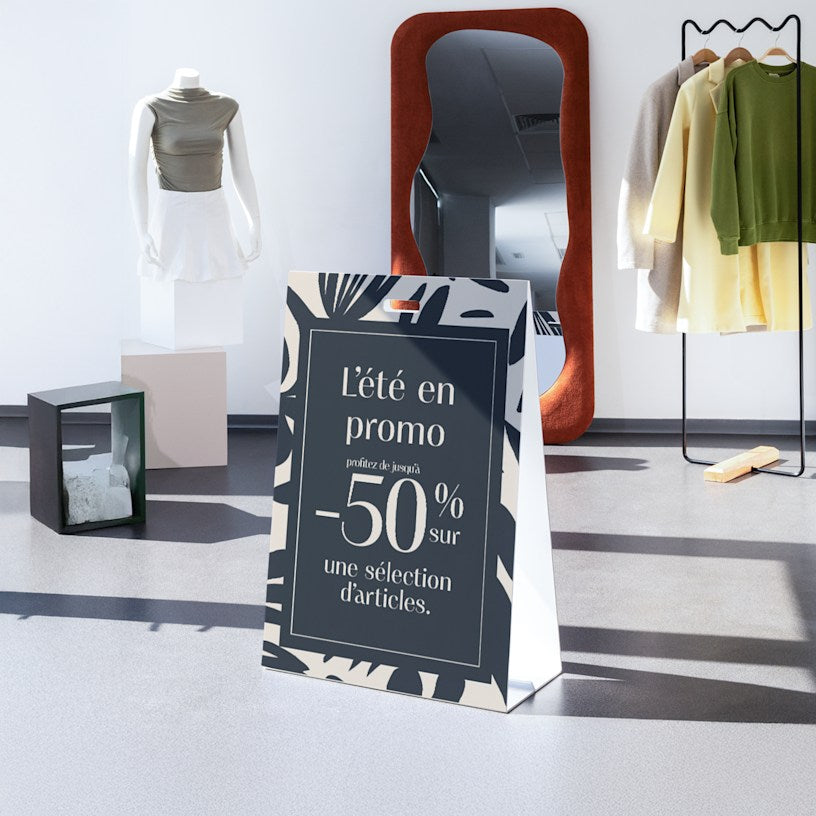 Chevalets de sol portables