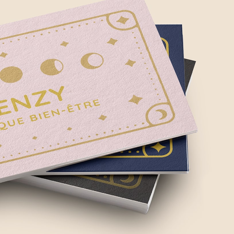 Cartes de visite à base de chanvre