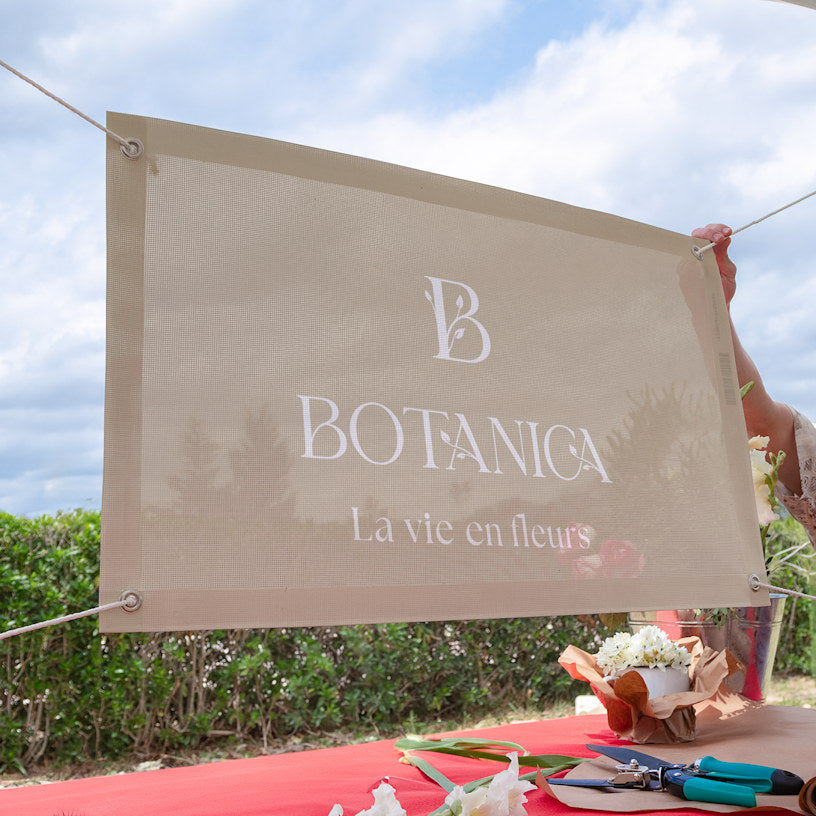 Bâches microperforées