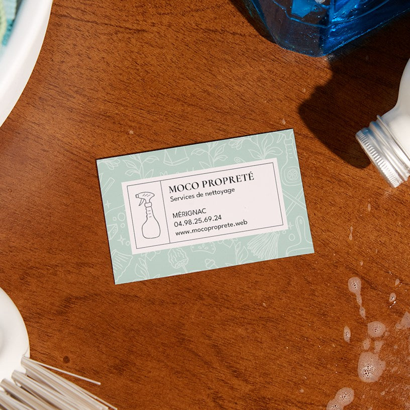 Cartes de visite indéchirables