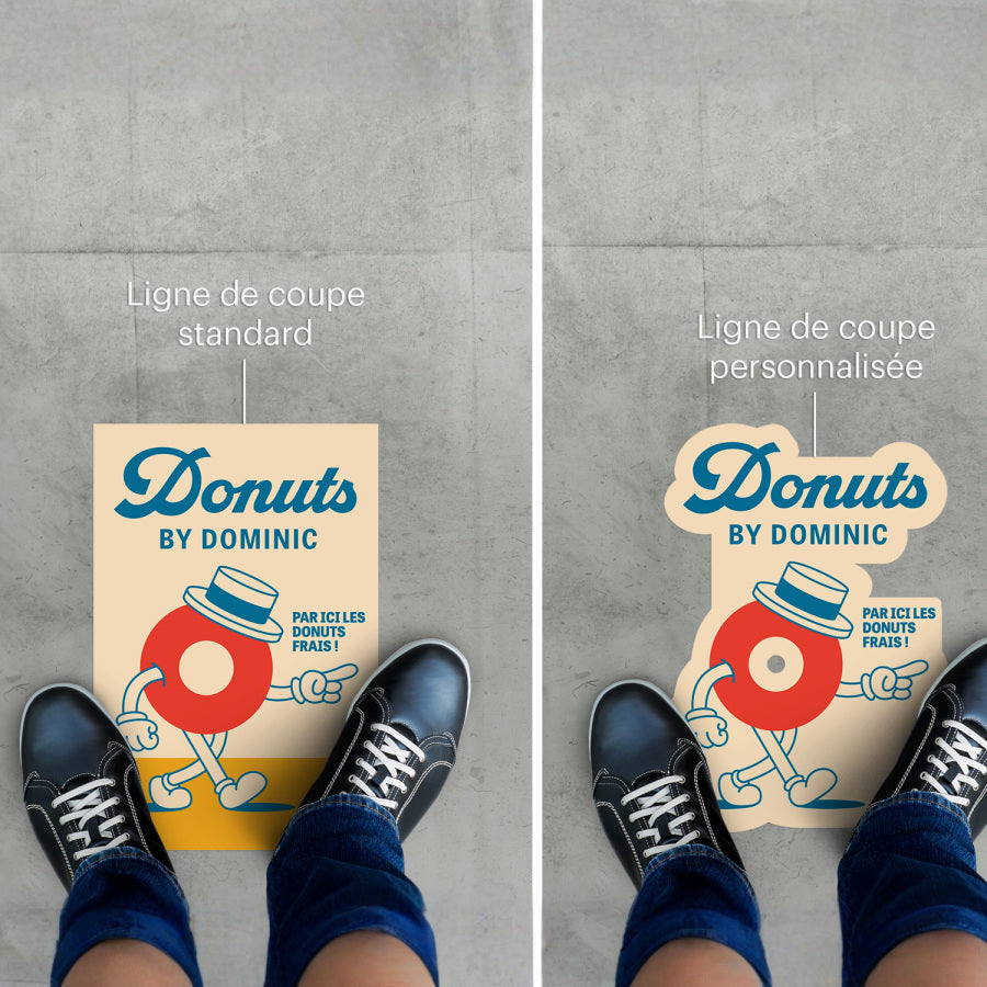 Autocollants pour sol