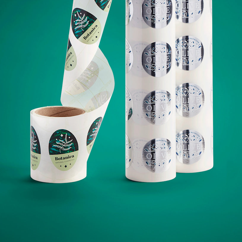 Étiquettes pour produits cosmétiques