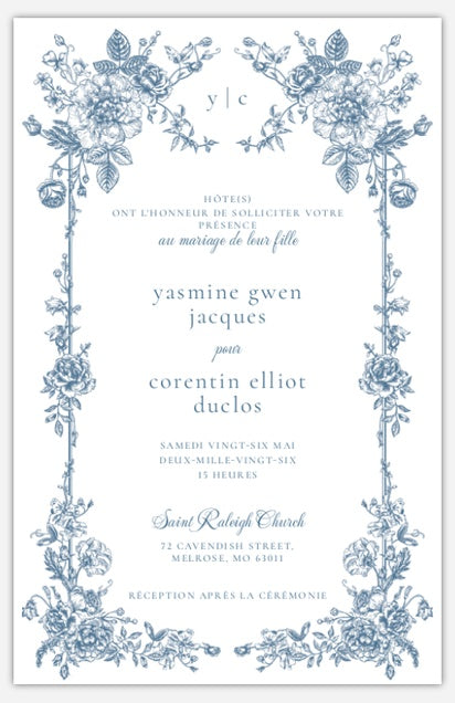 Faire-part de mariage