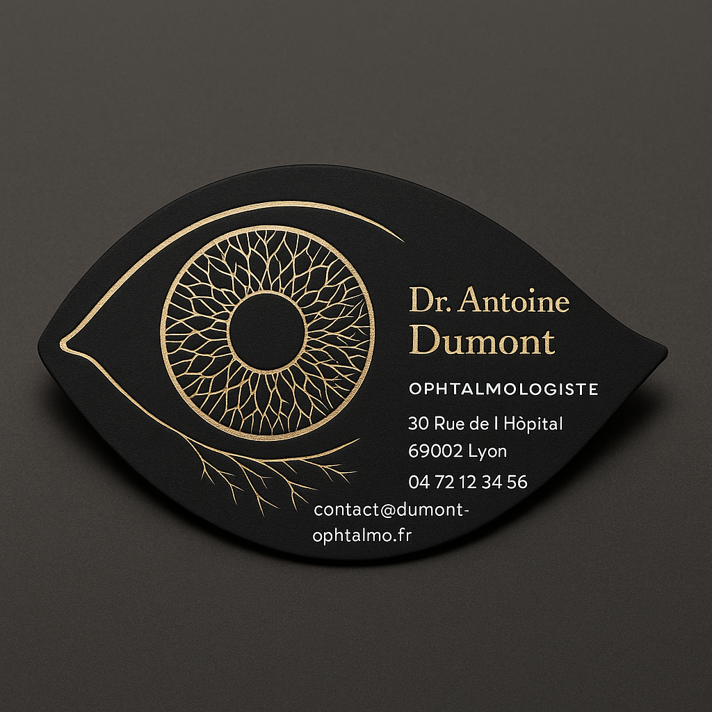 Carte de visite Ophtalmologue