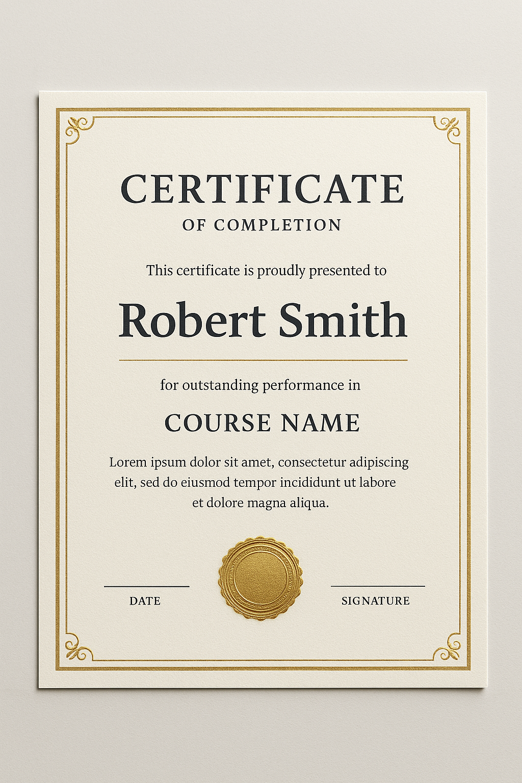 Attestation et Diplôme