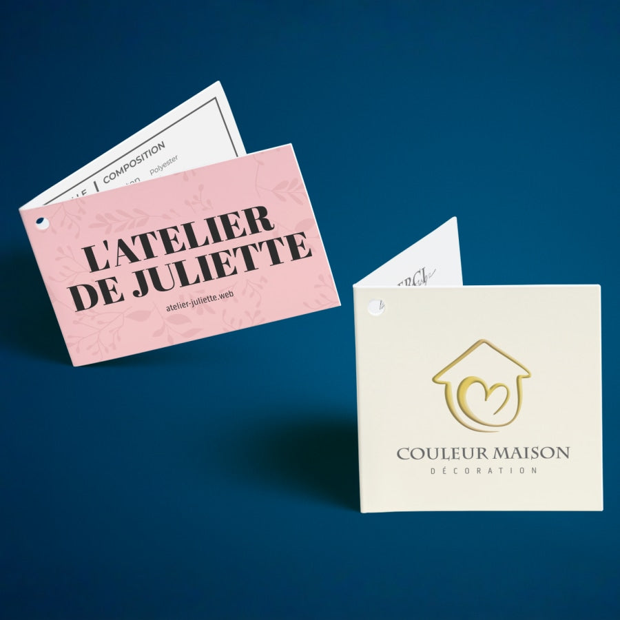 Étiquettes américaines pliées 