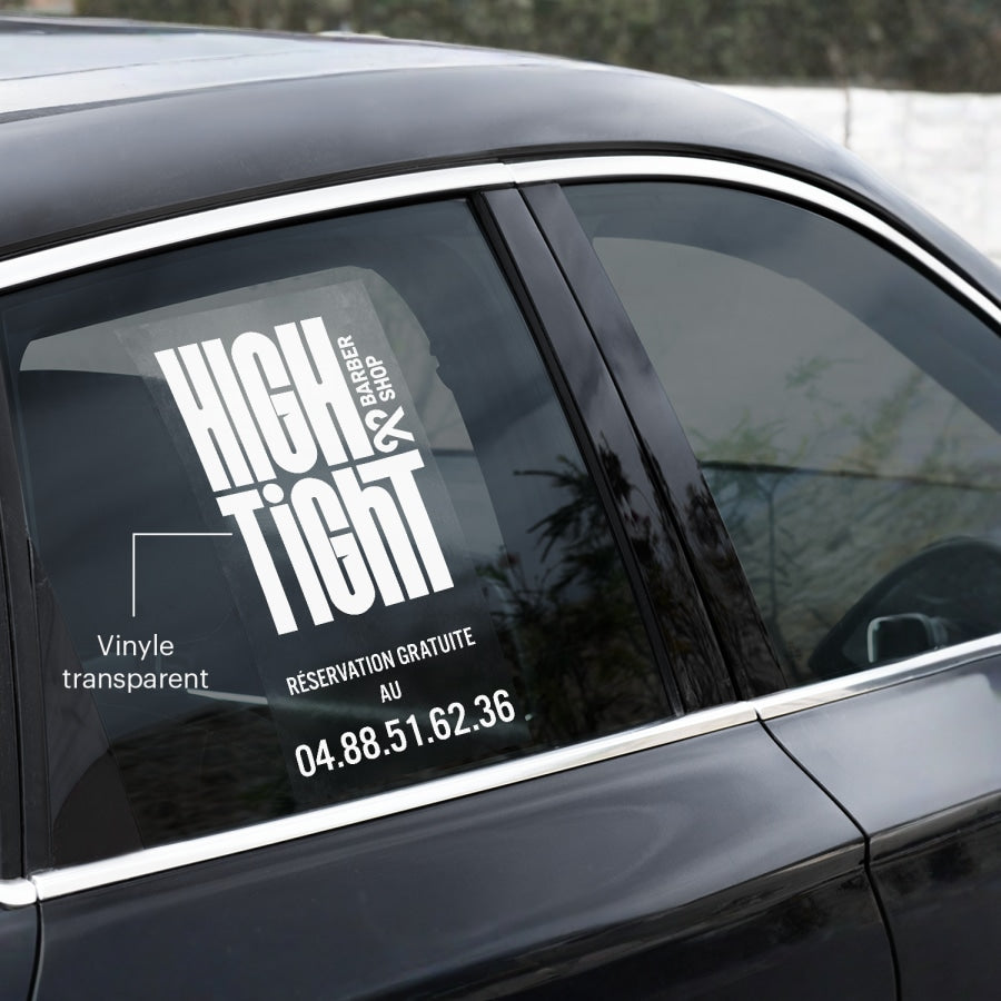 Autocollants pour vitre de voiture 