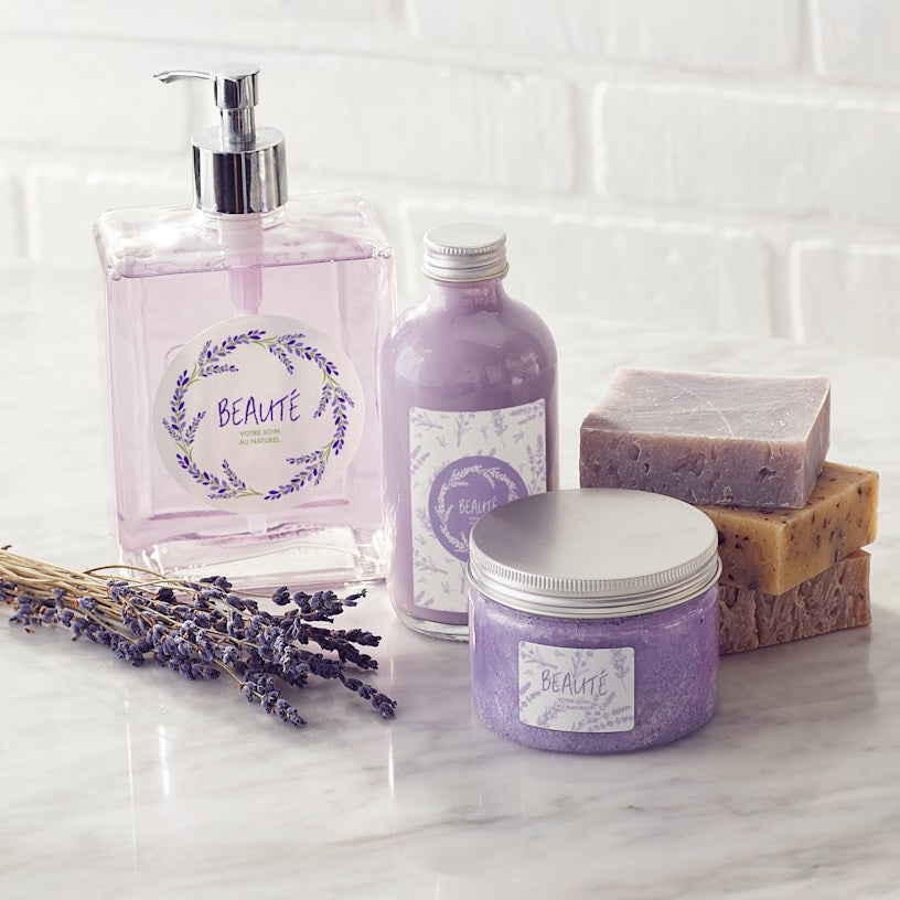 Étiquettes pour produits cosmétiques 