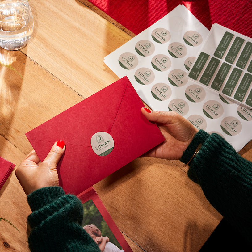 Autocollants pour enveloppes 