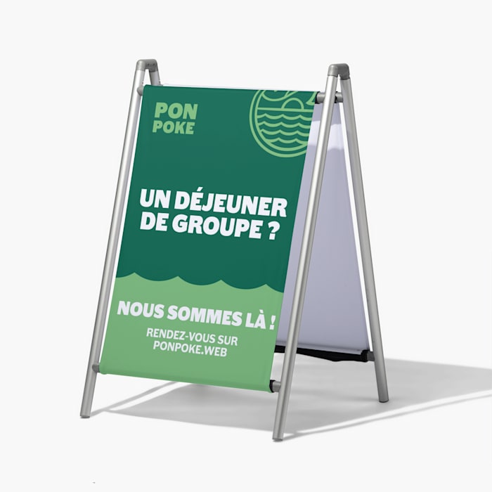 Chevalets pour intérieur 