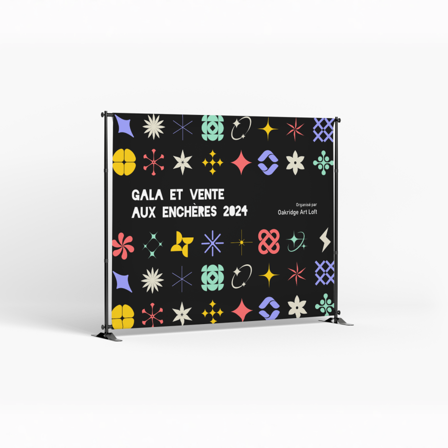 Photocall personnalisé 