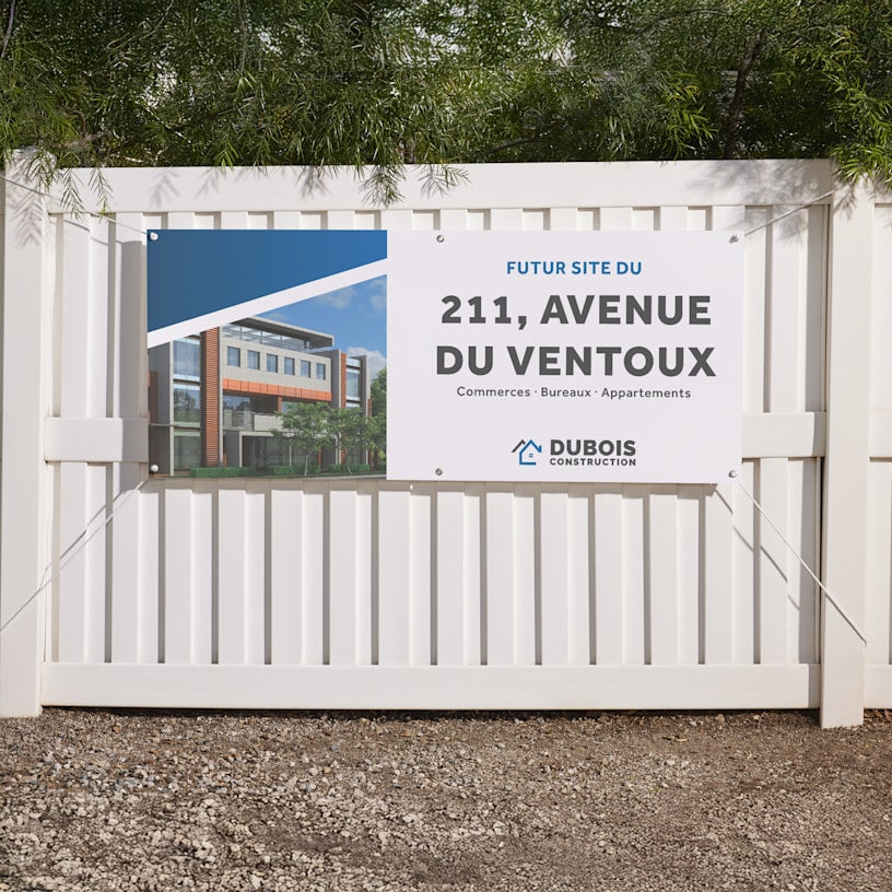 Banderoles en vinyle