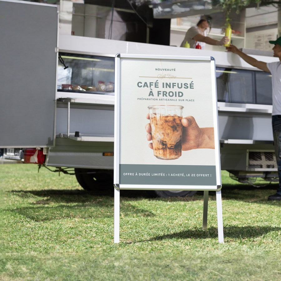 Chevalets de trottoir 