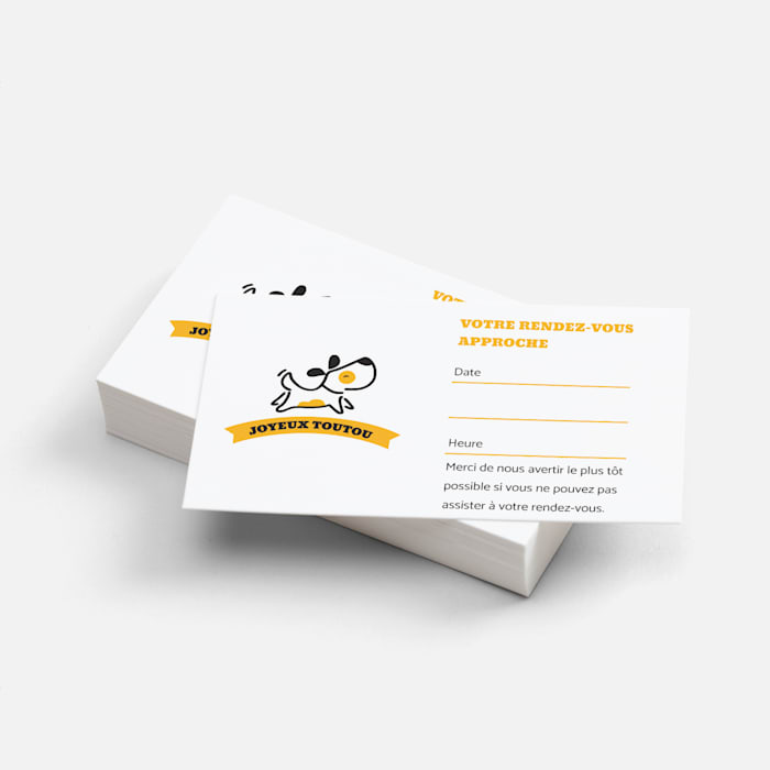 Cartes de rendez-vous 