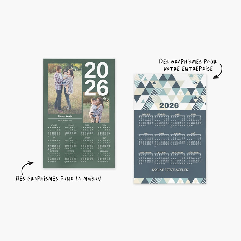 Affiches calendriers