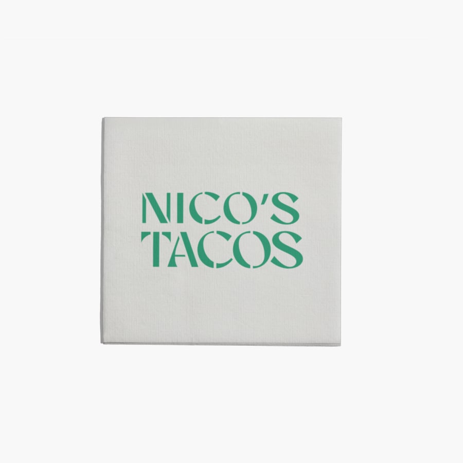 Serviettes de table personnalisées