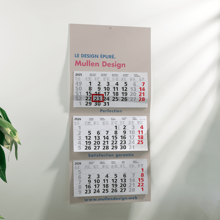 Calendriers pour entreprises 