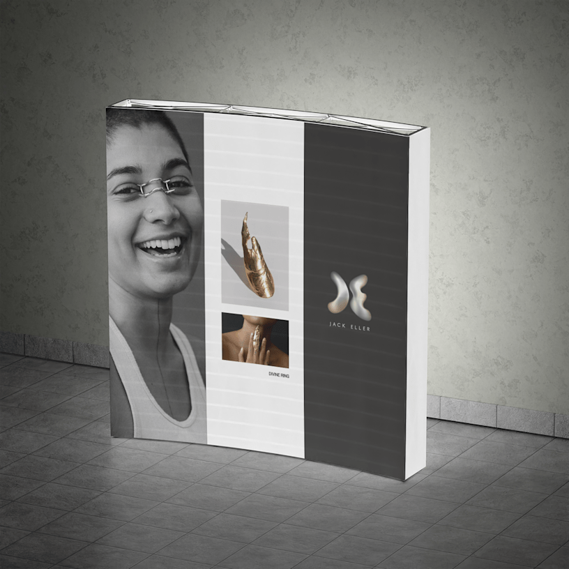 Stands parapluie tissu tendu 