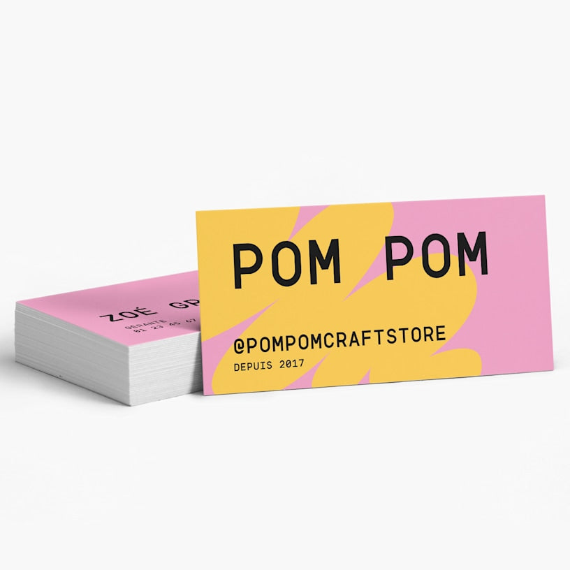 Cartes de visite slim