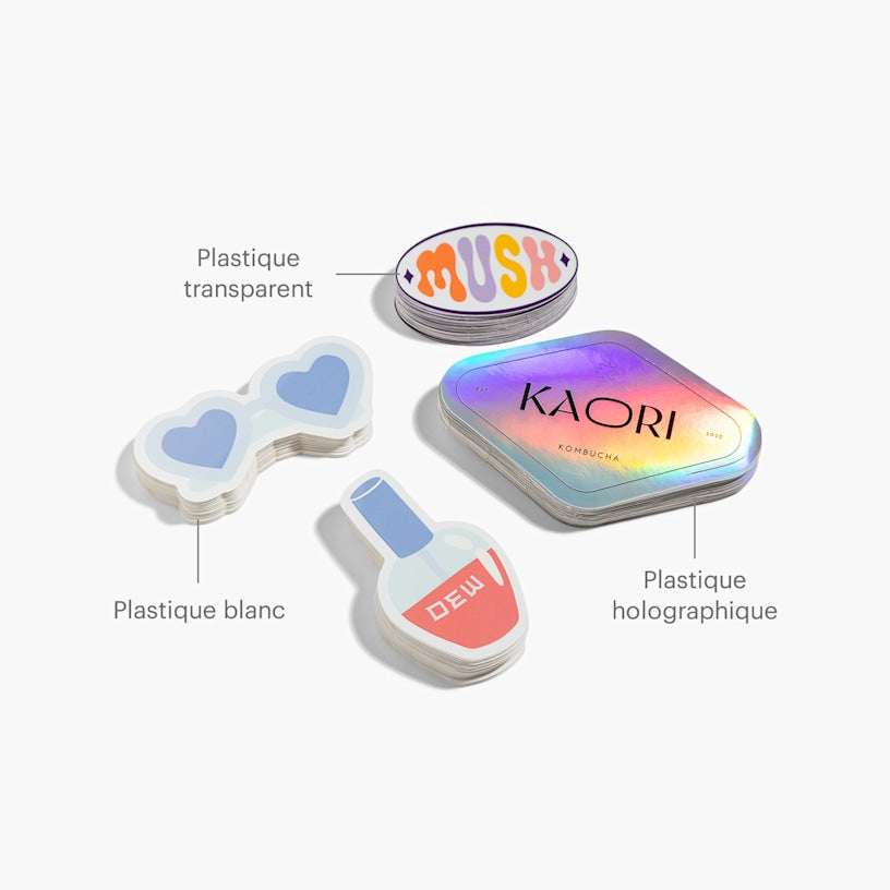 Autocollants individuels 