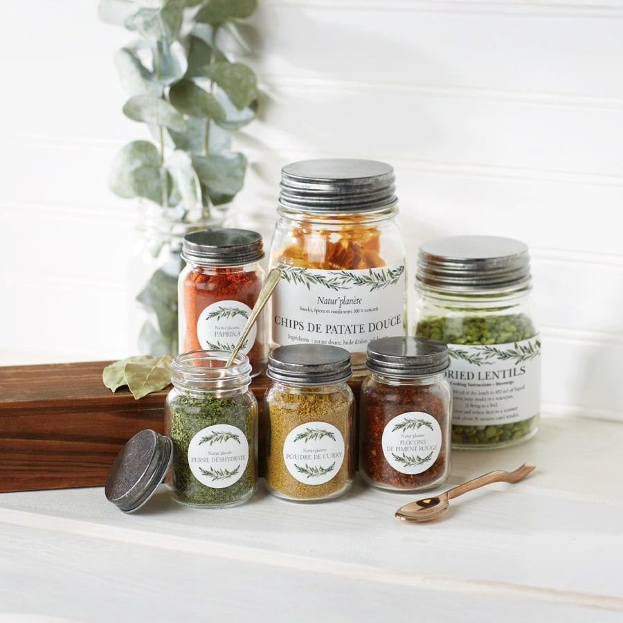 Étiquettes en papier recyclé 