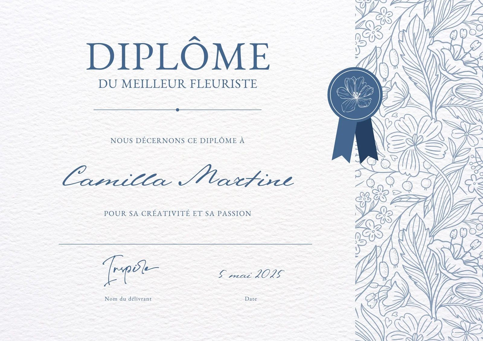 Attestation et Diplôme