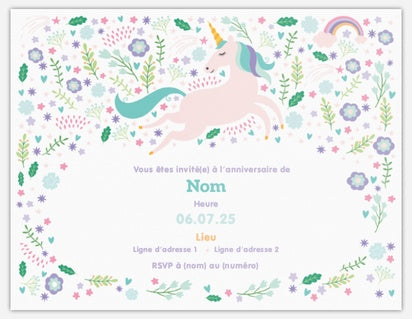 Invitations d'anniversaire enfant 