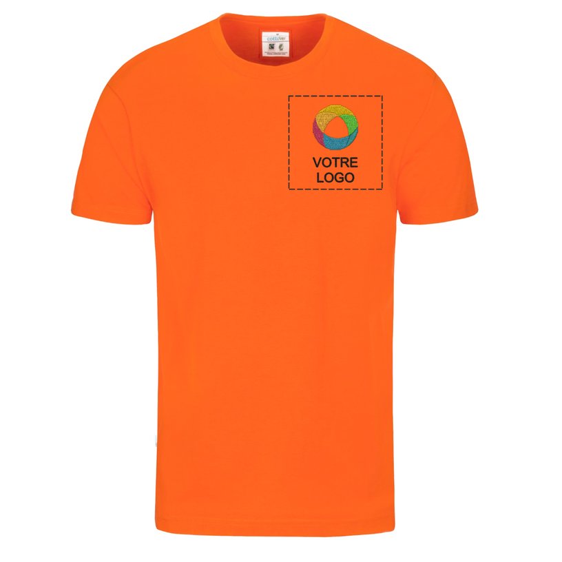 T-shirt unisexe à col rond CottoVer® 