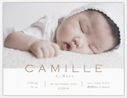 Faire-part de naissance