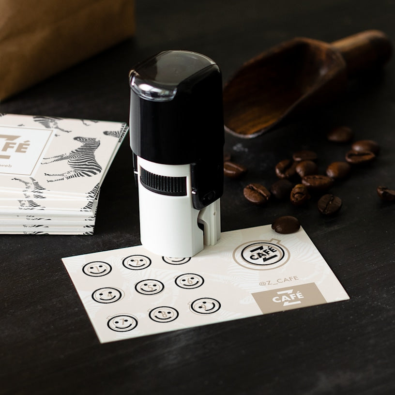 Tampons pour carte de fidélité 