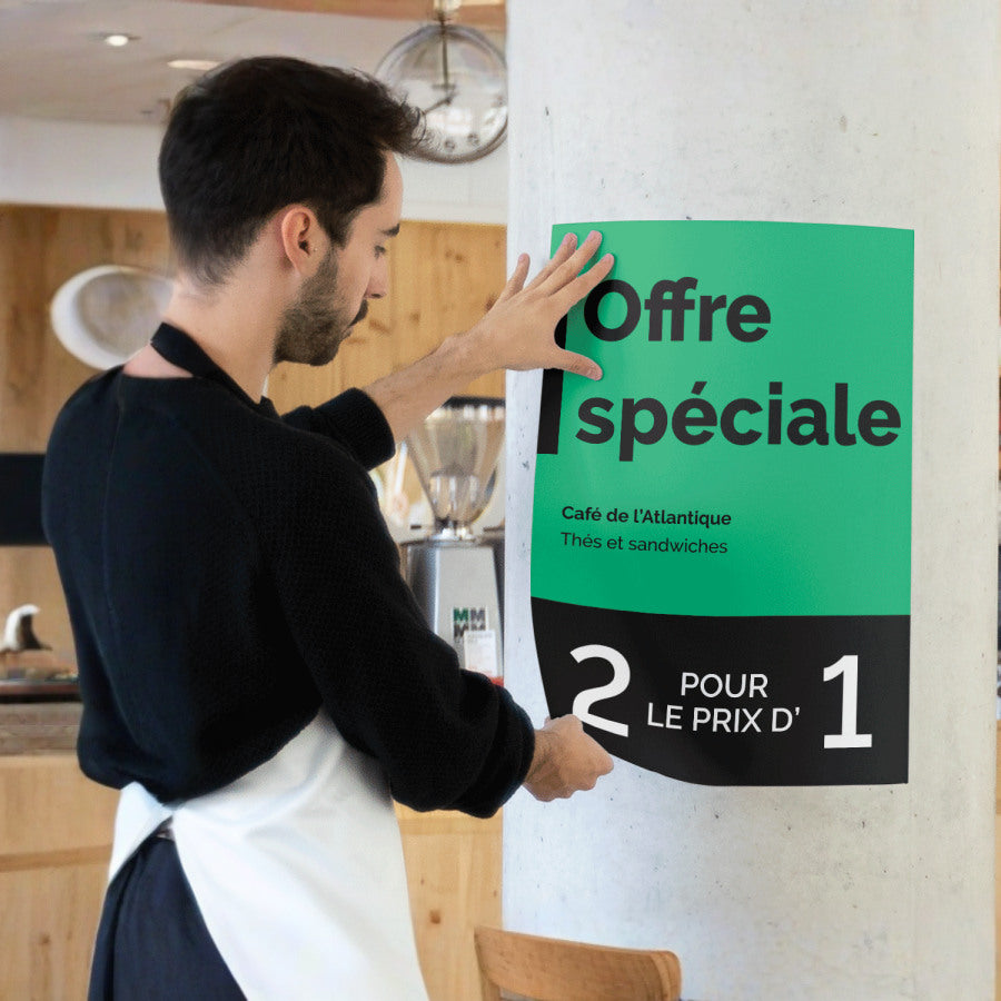 Affiches autocollantes 